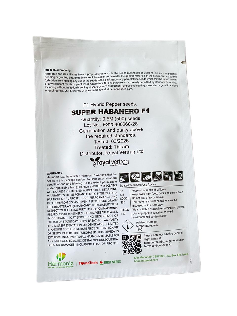 super habanero f1 pepper seeds (500 seeds) super habanero f1 pepper seeds (500 seeds)