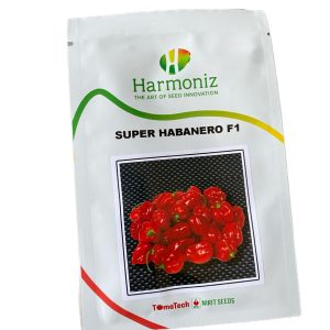 Home super habanero f1 pepper seeds (500 seeds)