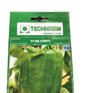 technisem f1 simbad sweet bell pepper seeds (green to red) 5g