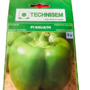 technisem f1 simbad sweet bell pepper seeds (green to red) 5g