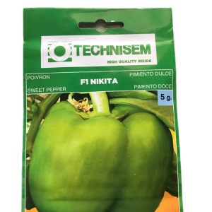 technisem f1 simbad sweet bell pepper seeds (green to red) 5g