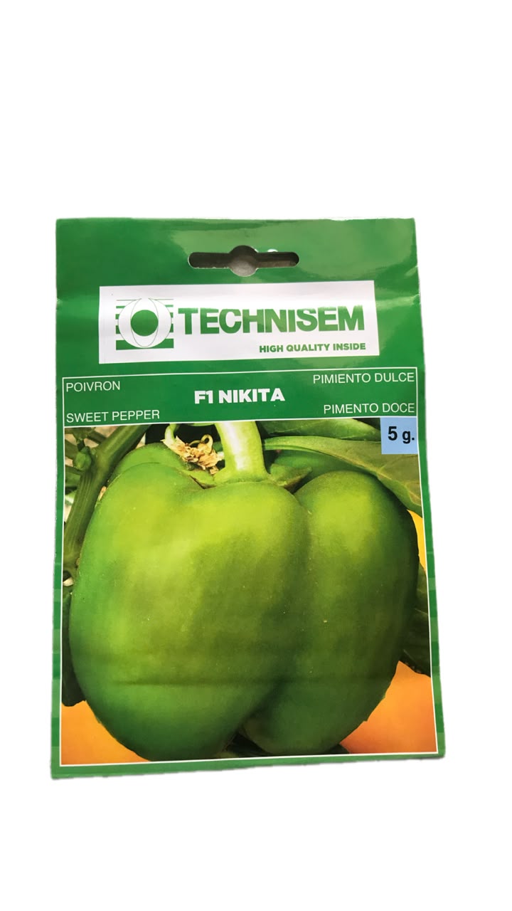 technisem f1 simbad sweet bell pepper seeds (green to red) 5g technisem f1 simbad sweet bell pepper seeds (green to red) 5g