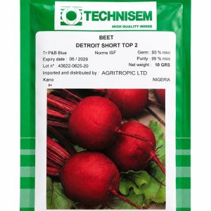 technisem detroit short top 2 beetroot seeds (10g) ⸻